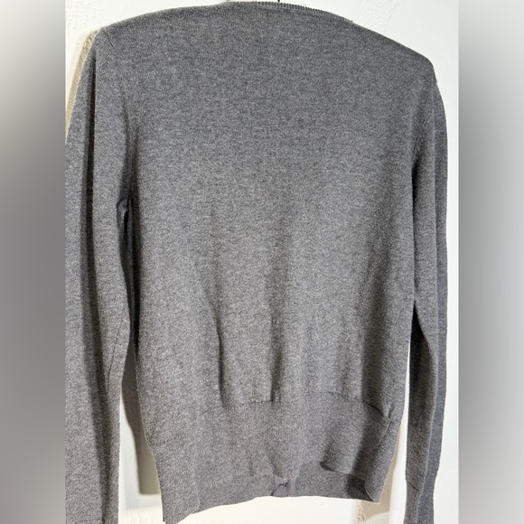 Gorgeous Embellished Gray Cardigan Sweater Anthropologie - Picture 8 of 16